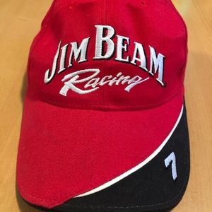 Jim beam racing team cap, #seven Bobby Gordon